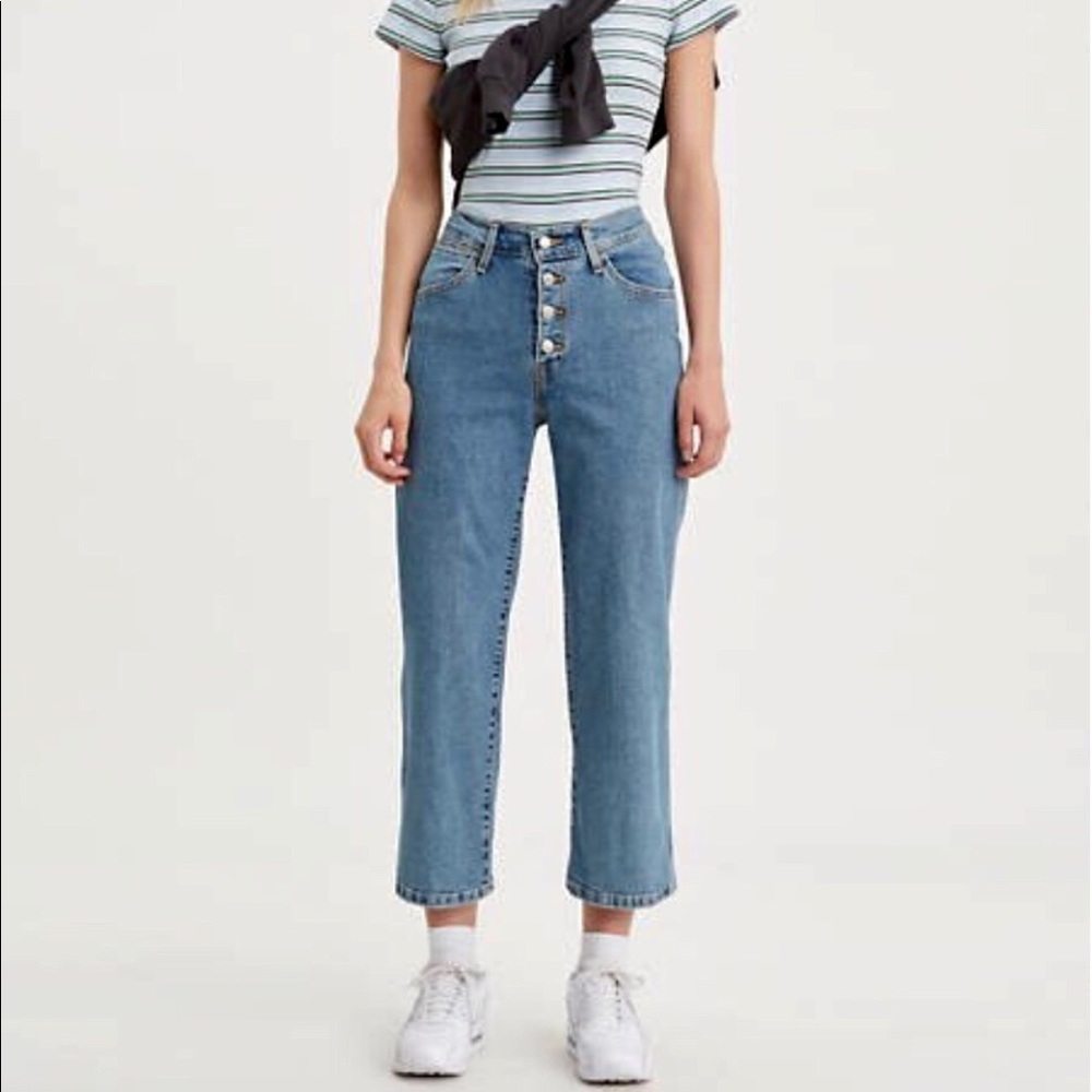 Levi’s Mile High Wide Leg Jeans 32Wx25L